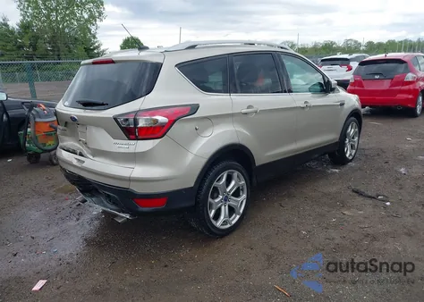 2017 Ford Escape Titanium from USA, damaged, VIN 1FMCU0JD5HUB15132